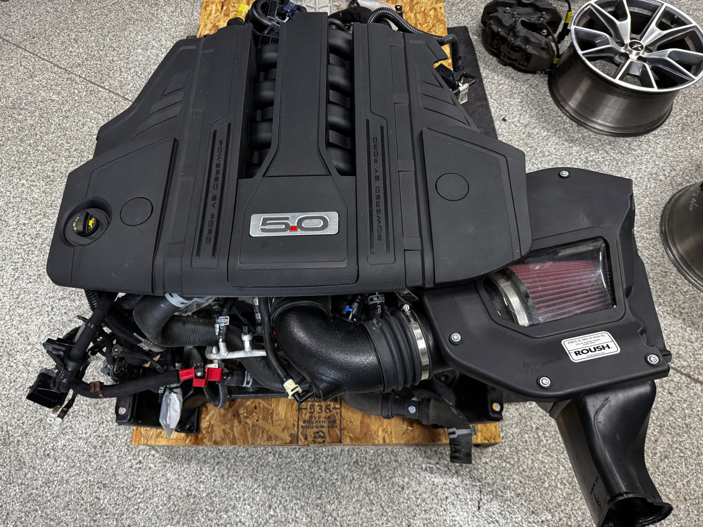 2021 Mustang 5.0 Coyote Gen 3 Engine Drivetrain 10R80 Automatic Auto