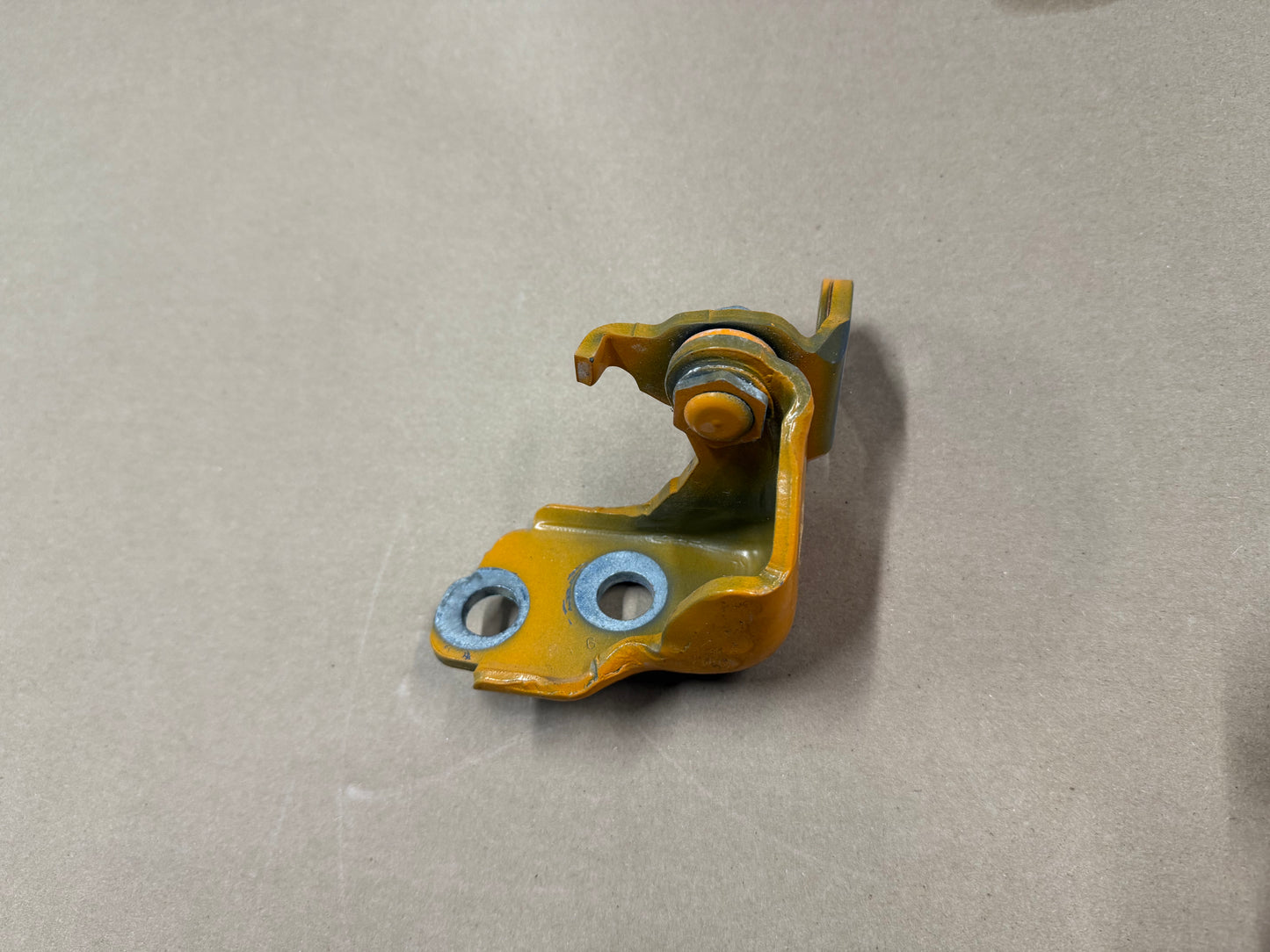2015-2023 Mustang GT GT500 GT350 Door Hinges LH Driver Upper Lower "Orange"