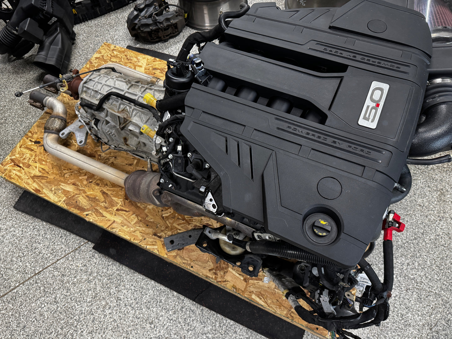 2021 Mustang 5.0 Coyote Gen 3 Engine Drivetrain 10R80 Automatic Auto