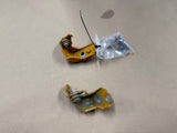 2015-2023 Ford Mustang GT GT500 GT350 Door Hinges RH Pass. Upper Lower "Orange"