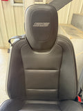 2010-2015 Chevy Camaro SS Black Leather Seats Front & Rear Convertible