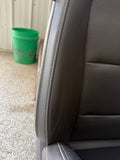 2010-2015 Chevy Camaro SS Black Leather Seats Front & Rear Convertible