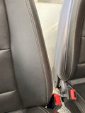2010-2015 Chevy Camaro SS Black Leather Seats Front & Rear Convertible