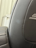 2010-2015 Chevy Camaro SS Black Leather Seats Front & Rear Convertible