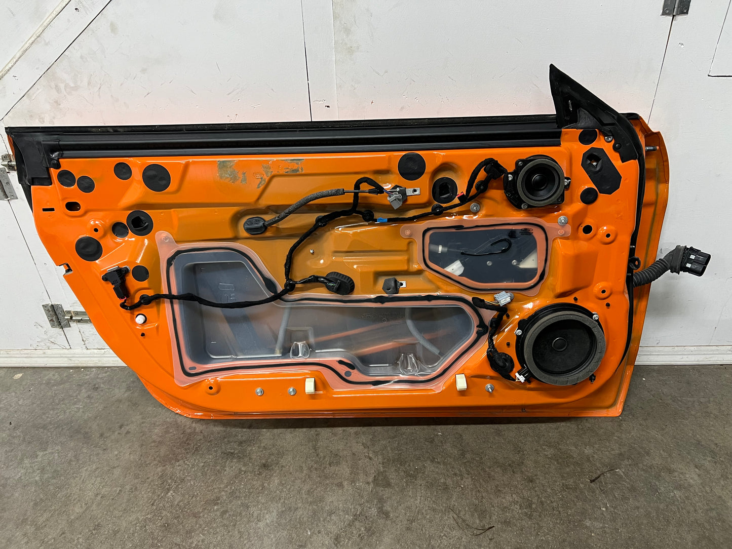 2015-2023 Ford Mustang GT EcoBoost LH Driver Side Door Complete w/Glass CA