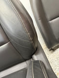 2010-2015 Chevy Camaro SS Black Leather Seats Front & Rear Convertible