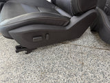 2010-2015 Chevy Camaro SS Black Leather Seats Front & Rear Convertible