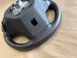 2012-2015 Chevy Camaro SS Steering Wheel Black "Auto" "Blue Stitch" 8k Mile
