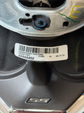 2012-2015 Chevy Camaro SS Steering Wheel Black "Auto" "Blue Stitch" 8k Mile