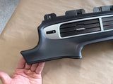 2010-2015 Chevrolet Camaro SS Leather Dash Trim Air Vents "Blue Stitching"