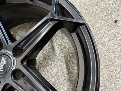 2005-2023 Ford Mustang Niche Arrow Black Wheels Set of 3 20x9"