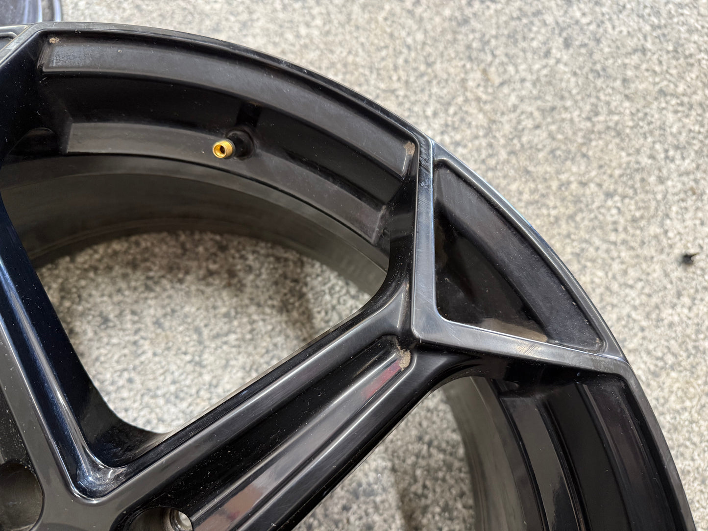 2005-2023 Ford Mustang Niche Arrow Black Wheels Set of 3 20x9"