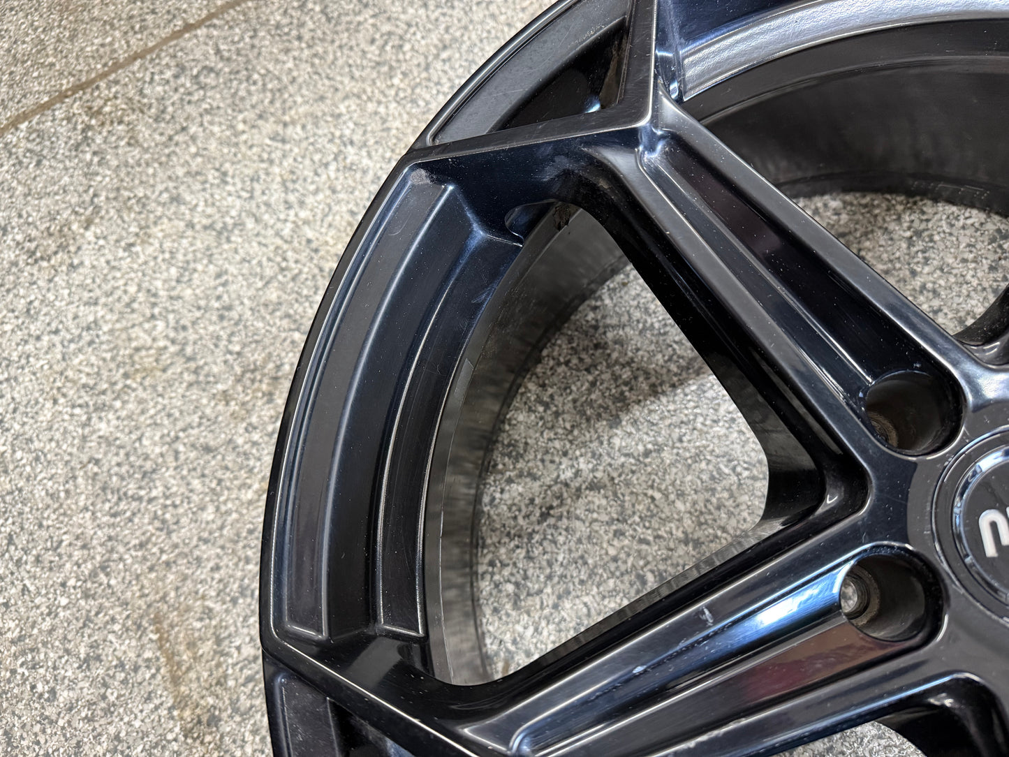 2005-2023 Ford Mustang Niche Arrow Black Wheels Set of 3 20x9"