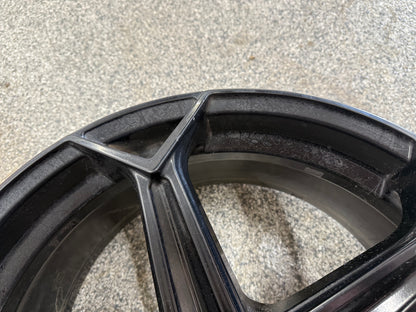 2005-2023 Ford Mustang Niche Arrow Black Wheels Set of 3 20x9"