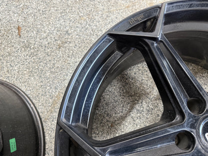 2005-2023 Ford Mustang Niche Arrow Black Wheels Set of 3 20x9"