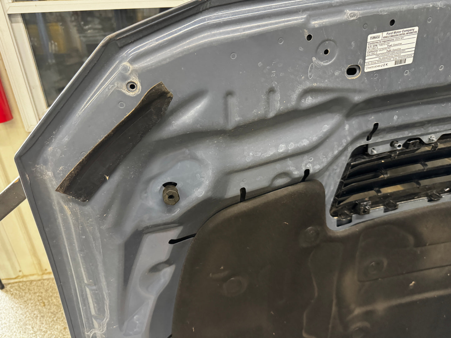 2024-2026 Ford Mustang GT Hood Vents Heat Blanket "K1" - OEM