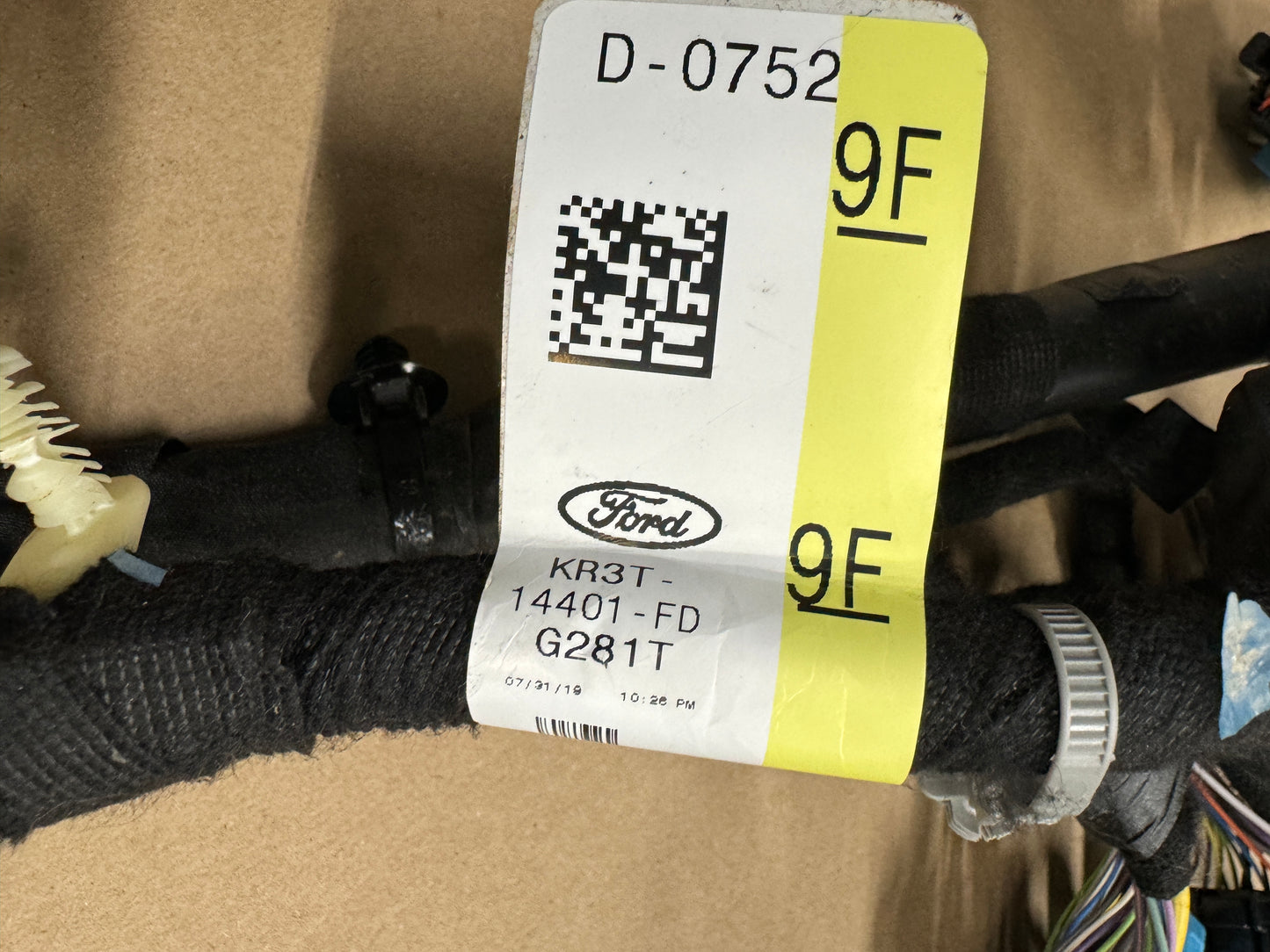 2018-2023 Ford Mustang GT 5.0 Dash Wiring Harness KR3T-14401-FD