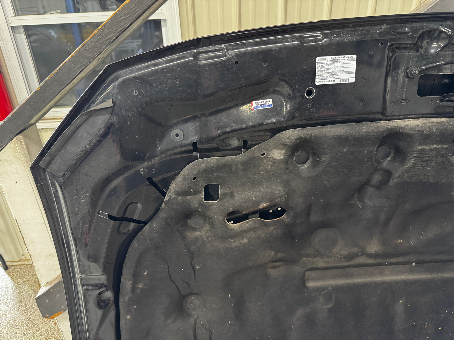 2018-2023 Ford Mustang GT Hood Heat Blanket Black OEM