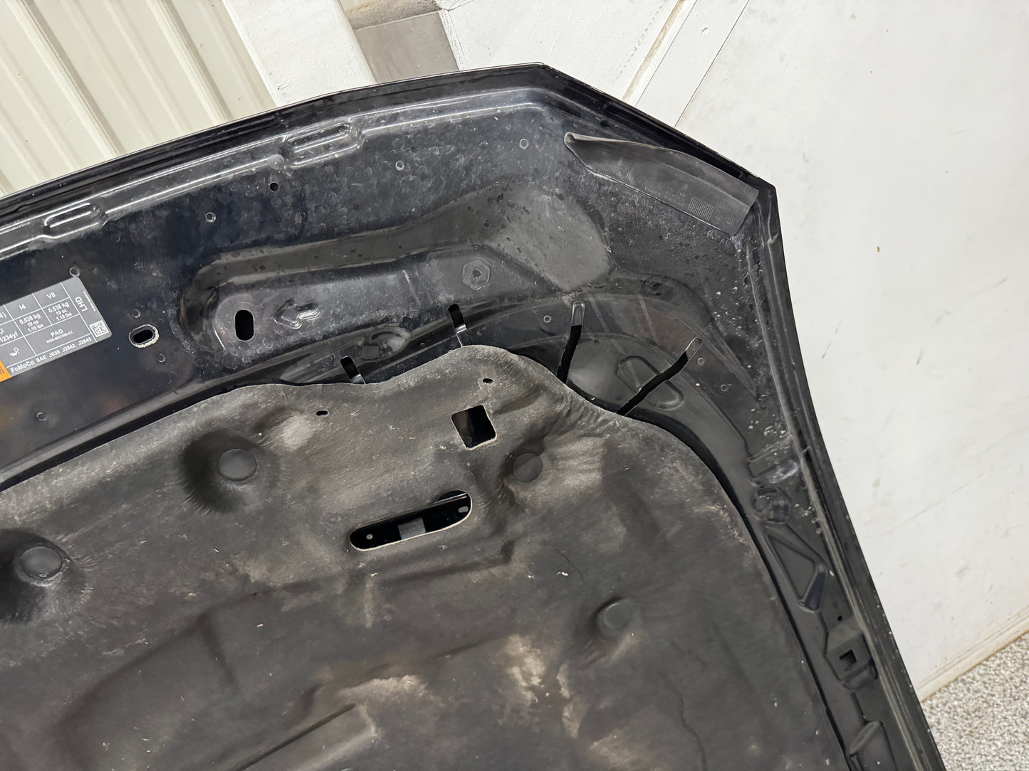 2018-2023 Ford Mustang GT Hood Heat Blanket Black OEM