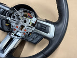 2018-2023 Ford Mustang Leather Steering Wheel Black "Manual"