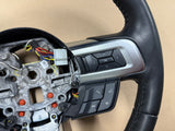 2018-2023 Ford Mustang Leather Steering Wheel Black "Manual"