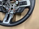 2018-2023 Ford Mustang Leather Steering Wheel Black "Manual"