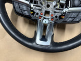 2018-2023 Ford Mustang Leather Steering Wheel Black "Manual"