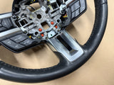 2018-2023 Ford Mustang Leather Steering Wheel Black "Manual"