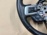 2018-2023 Ford Mustang Leather Steering Wheel Black "Manual"
