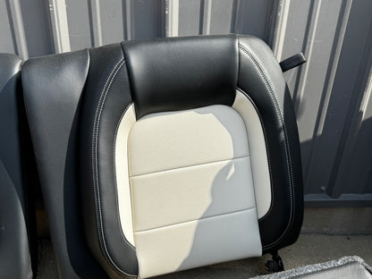 2015-2017 Mustang 50th Anniversary Leather Front Rear Seats Heated/Cooled