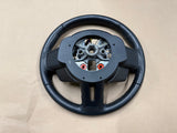 2018-2023 Ford Mustang Leather Steering Wheel Black "Manual"