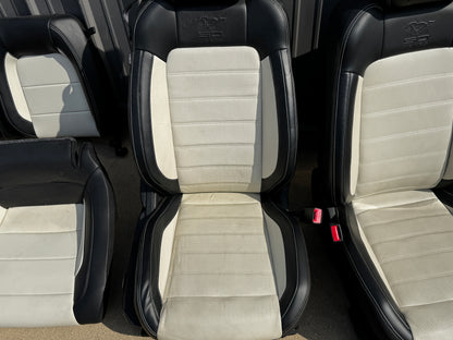 2015-2017 Mustang 50th Anniversary Leather Front Rear Seats Heated/Cooled