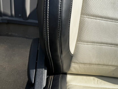 2015-2017 Mustang 50th Anniversary Leather Front Rear Seats Heated/Cooled