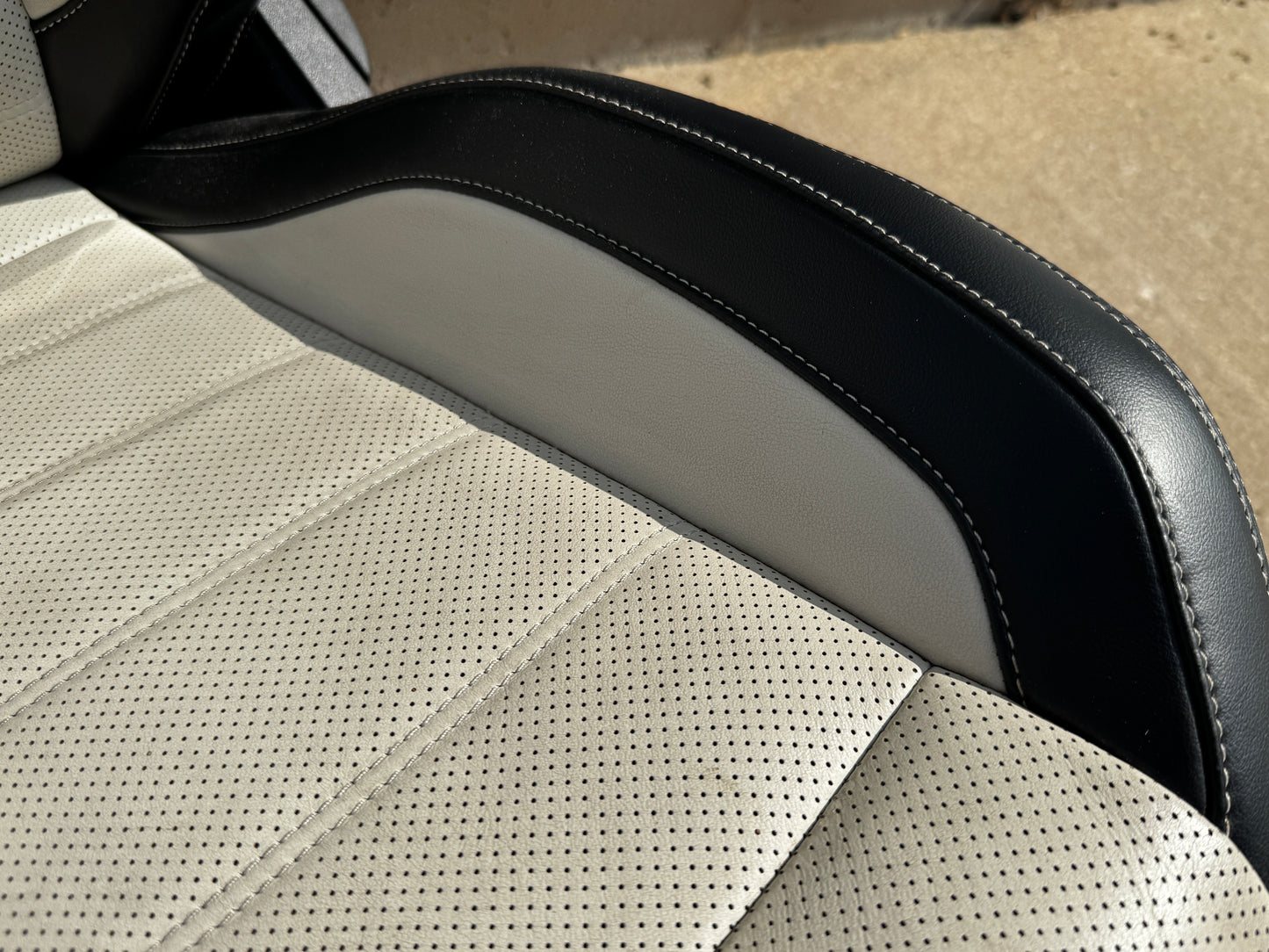 2015-2017 Mustang 50th Anniversary Leather Front Rear Seats Heated/Cooled