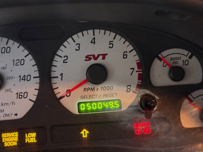 2003 Mustang Cobra SVT Supercharged 4.6 DOHC Engine Drivetrain T 56 Transmission 50k Miles