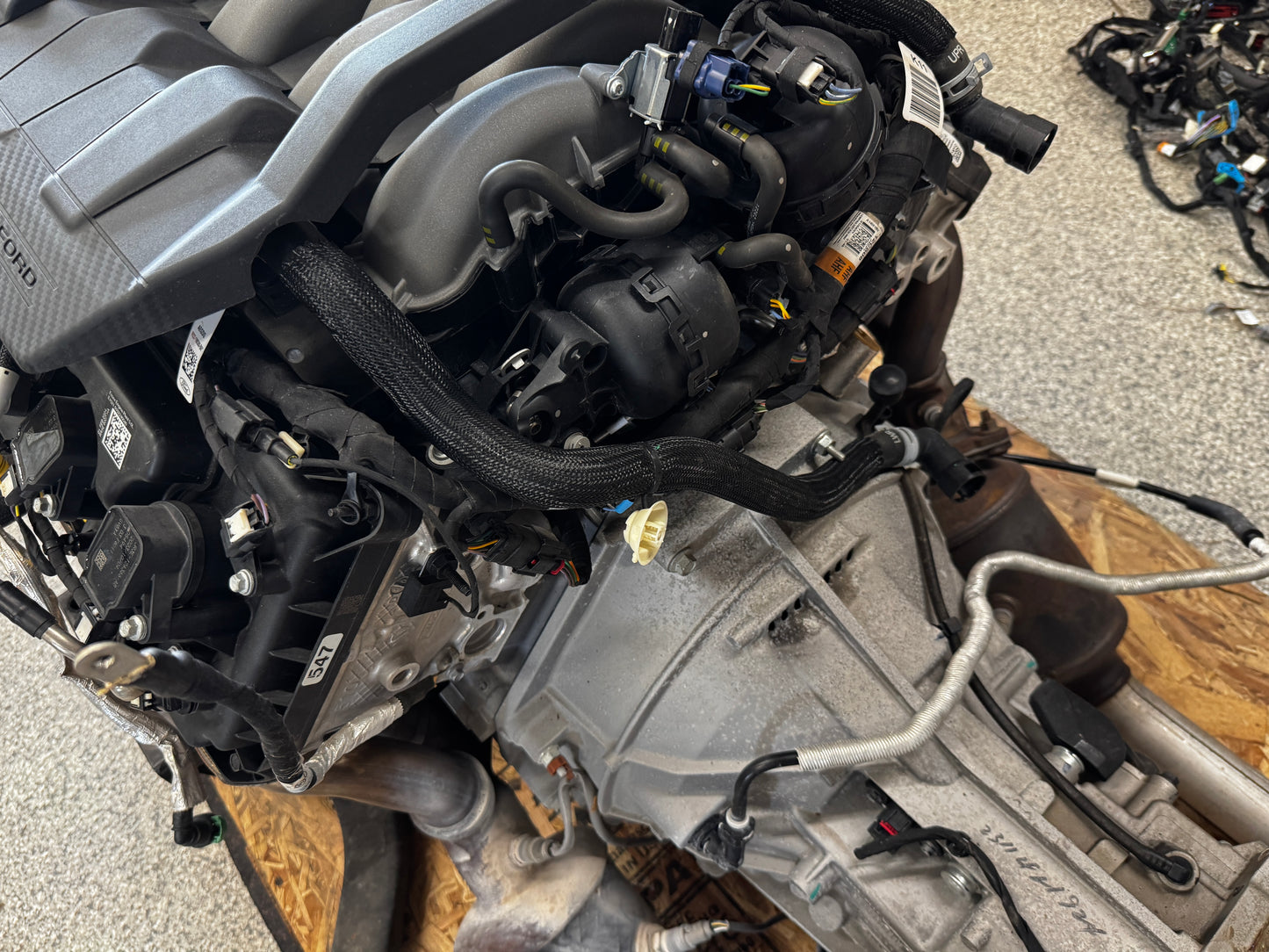 2024 Mustang 5.0 Coyote Gen 4 Engine Drivetrain MT-82 Transmission S650 19k mile
