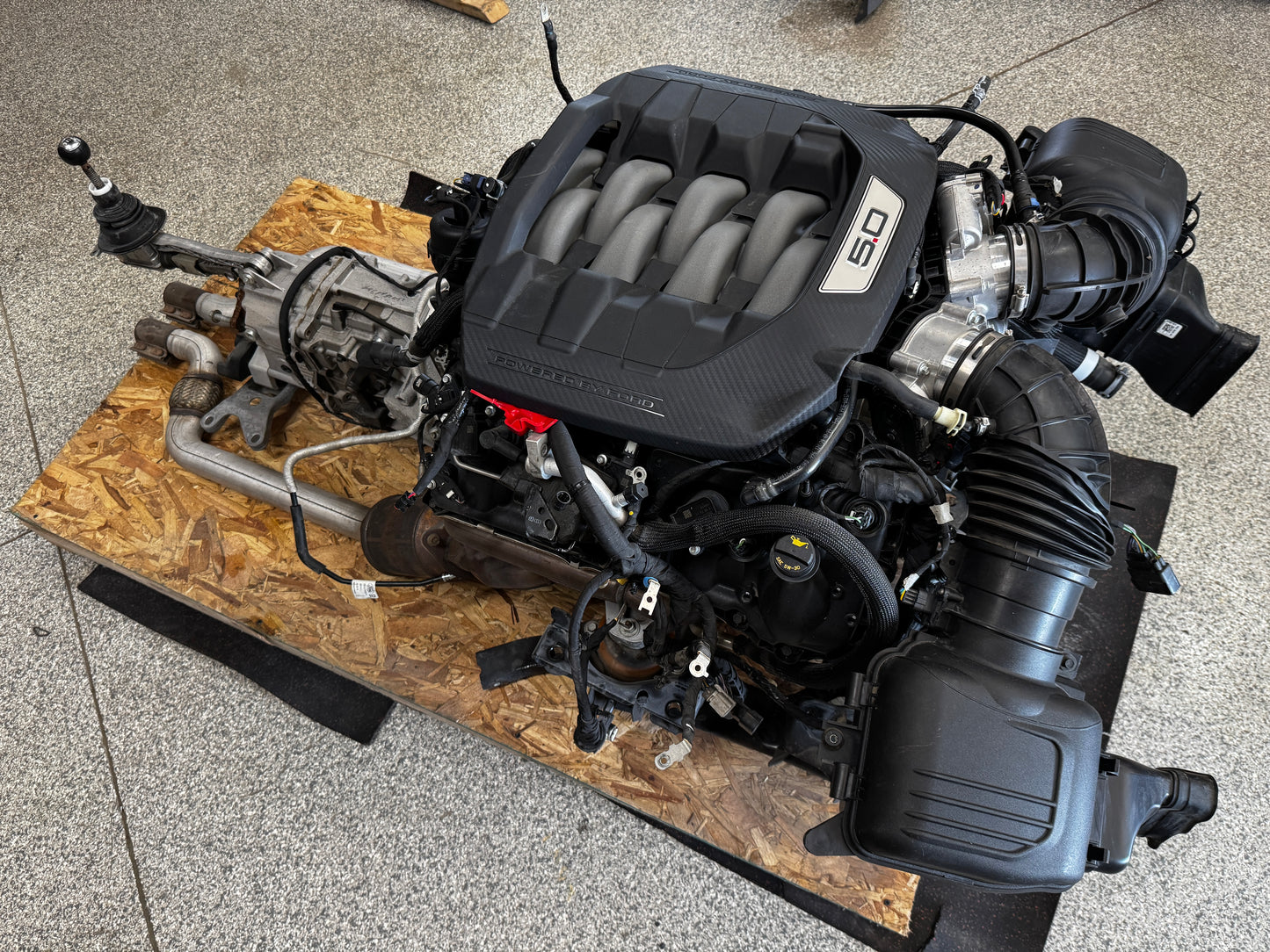 2024 Mustang 5.0 Coyote Gen 4 Engine Drivetrain MT-82 Transmission S650 19k mile