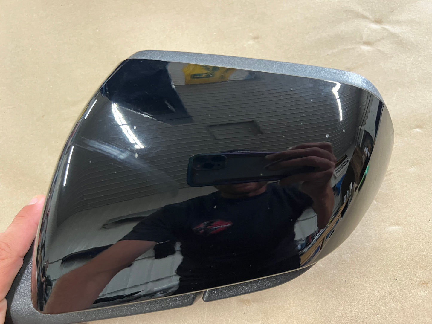 2015-2020 Ford Mustang GT LH Driver Side Mirror "Black"