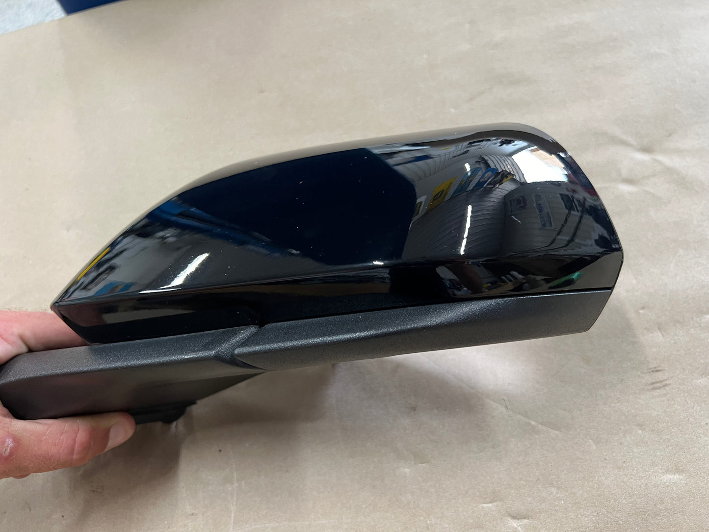 2015-2020 Ford Mustang GT LH Driver Side Mirror "Black"