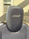 2010-2015 Chevy Camaro SS Black/Blue Leather Seats Front & Rear Coupe