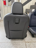 2010-2015 Chevy Camaro SS Black/Blue Leather Seats Front & Rear Coupe