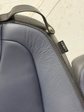 2010-2015 Chevy Camaro SS Black/Blue Leather Seats Front & Rear Coupe