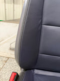 2010-2015 Chevy Camaro SS Black/Blue Leather Seats Front & Rear Coupe