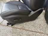 2010-2015 Chevy Camaro SS Black/Blue Leather Seats Front & Rear Coupe