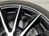 2015-2017 Ford Mustang GT Black Wheel Rim 19"x8.5" Pirelli