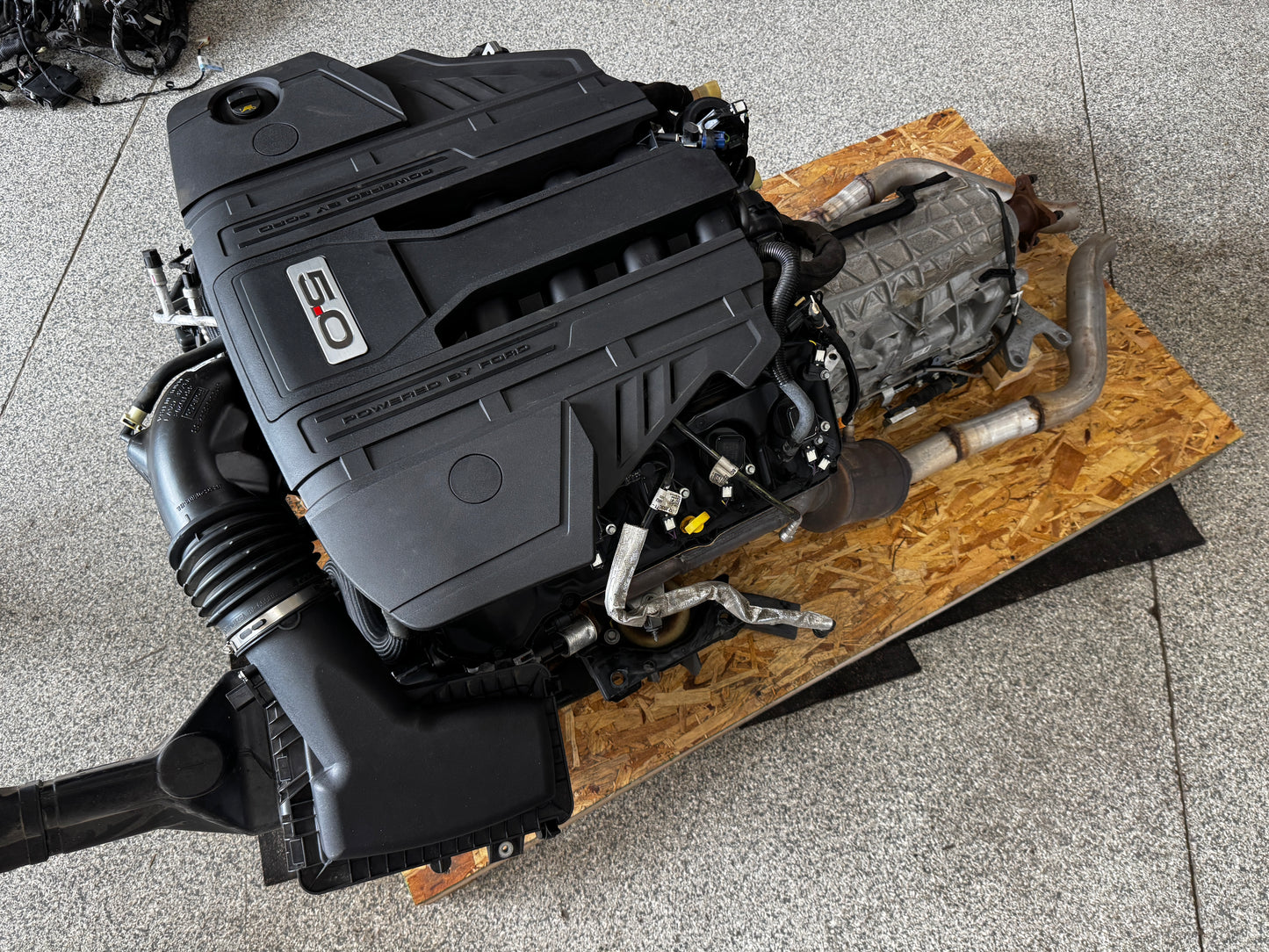 2022 Mustang 5.0 Coyote Gen 3 Engine Drivetrain 10R80 Automatic Auto