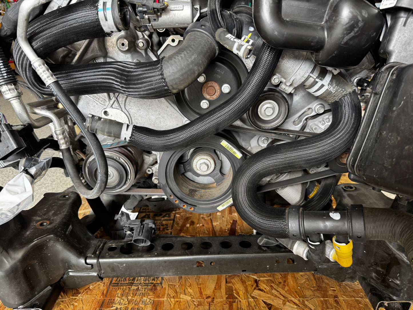 2022 Mustang 5.0 Coyote Gen 3 Engine Drivetrain 10R80 Automatic Auto