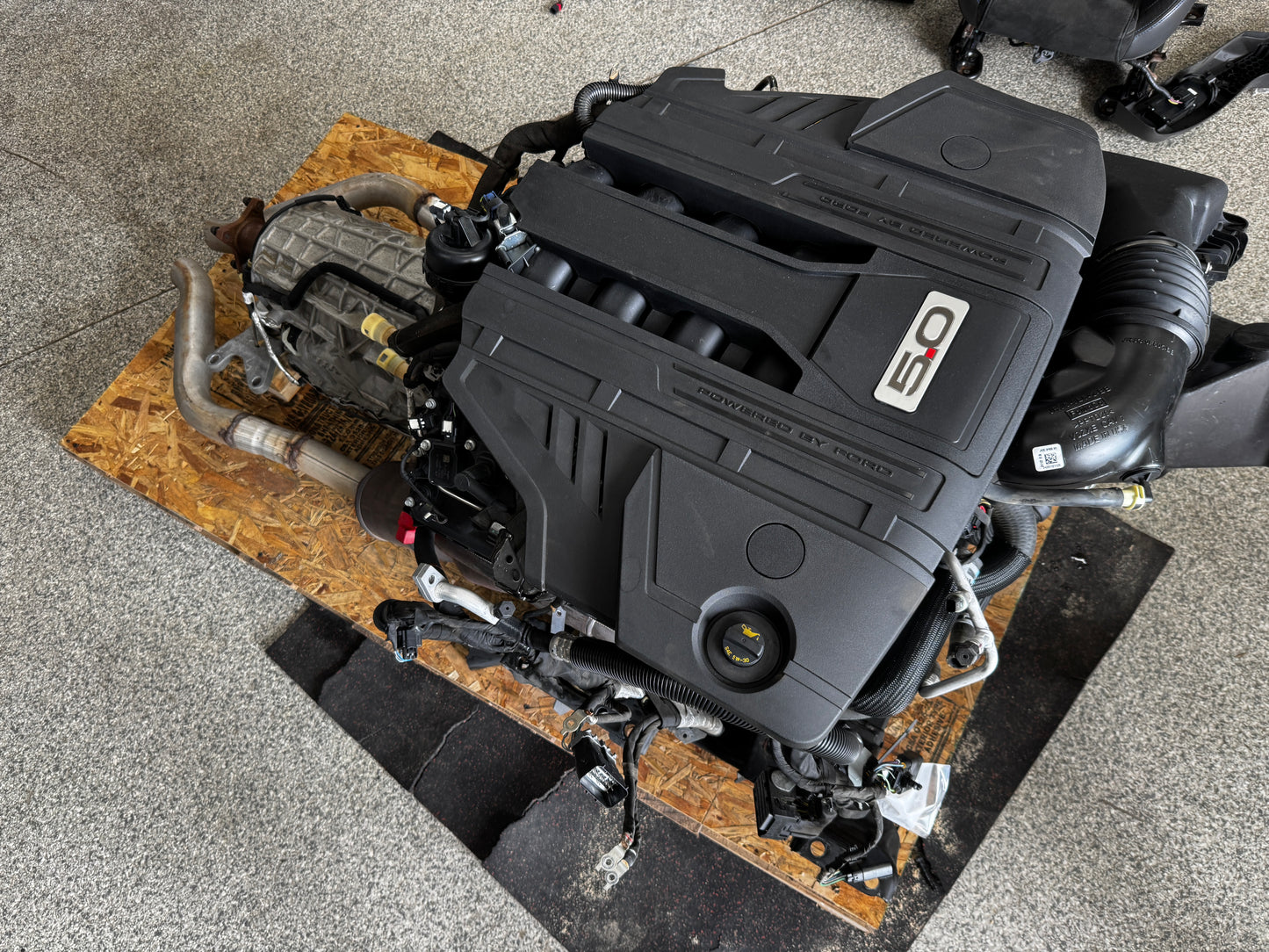 2022 Mustang 5.0 Coyote Gen 3 Engine Drivetrain 10R80 Automatic Auto
