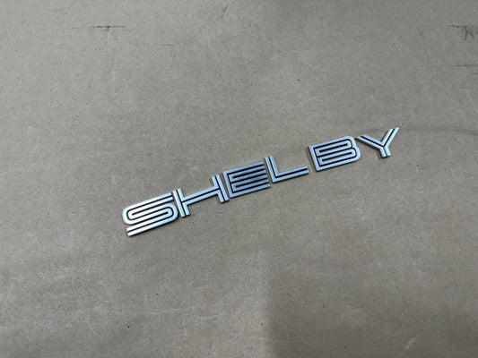 2007-2014 Ford Mustang Shelby GT500 Decklid Shelby Trunk Letters Emblems