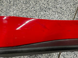 2015-2023 Mustang GT V6 LH Side Skirt Molding Driver Side Red